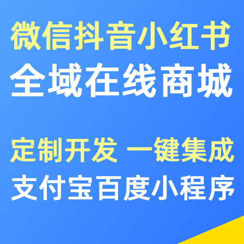 全域电商平台定制开发 支持微信/抖音/小红书/支付宝小程序，一键生成商城APP