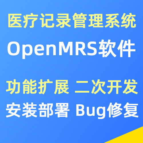 OpenMRS医疗信息记录管理系统安装 二次开发 定制功能扩展 Bug修复